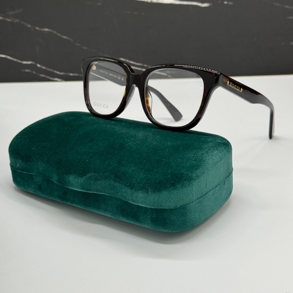 NEW GG1173OA 002 WOMEN CAT EYE GUCCI EYEGLASSES - Picture 1 of 12